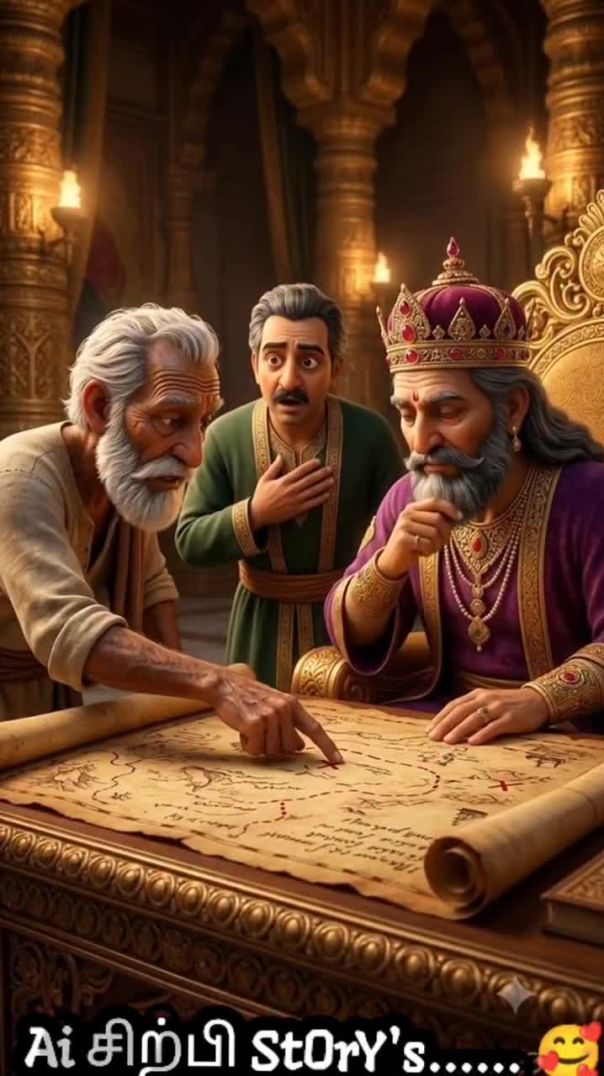 A king in to the treasury